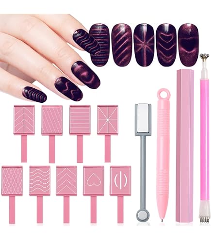 Amazon.com: Four Lily Cat Eye Gel Nail Polish Set, 8 Colors Fall